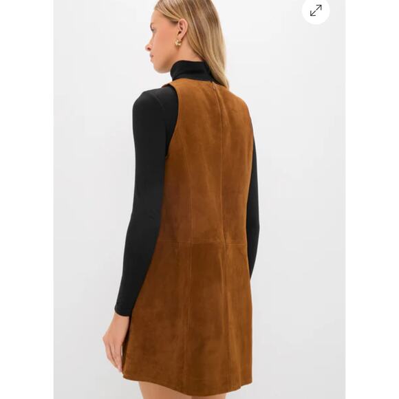 Tuckernuck Toffee Suede Bailey Dress XL - Picture 3 of 7
